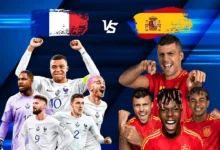 مشاهدة مباراة إسبانيا وفرنسا