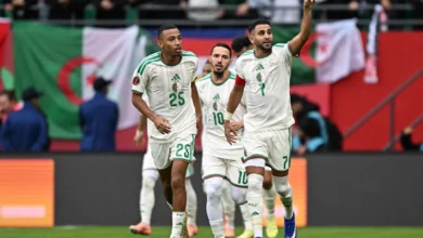 رياض محرز منتخب الجزائر